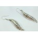 925 sterling silver Hallmarked Traditional Earring 2.0 inches 